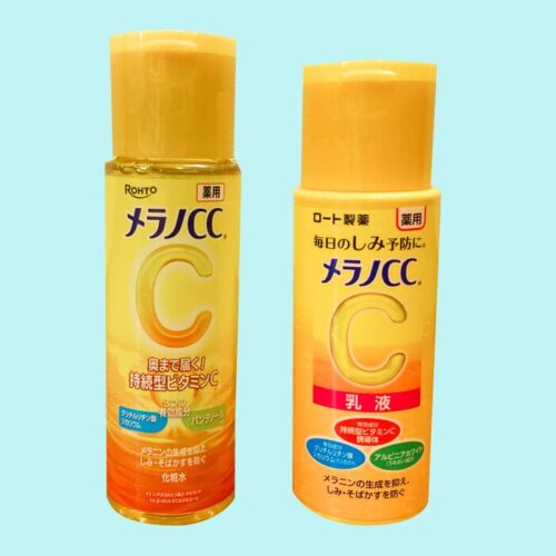 メラノCC 薬用しみ対策美白化粧水・乳液